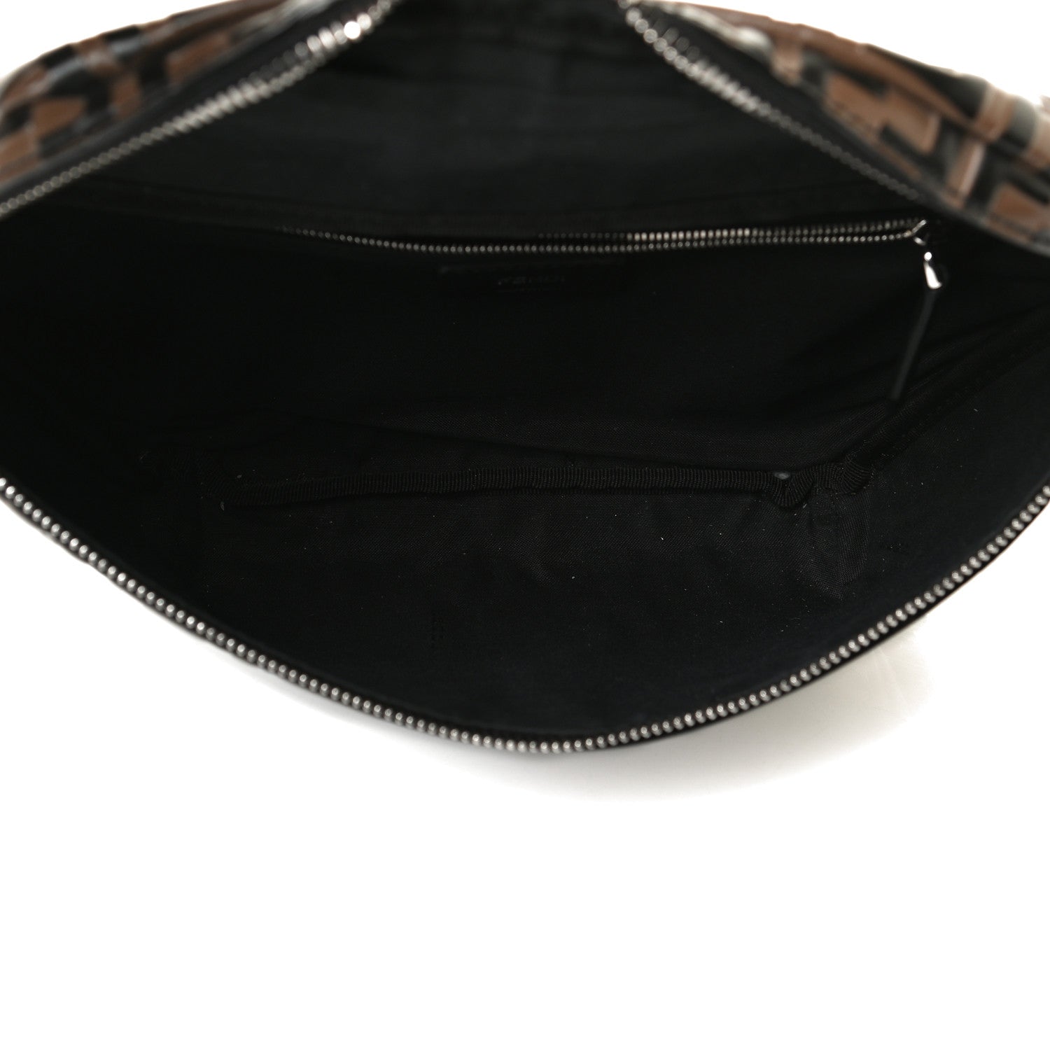 Vitello Waist Bag Zucca Coated Canvas Twins