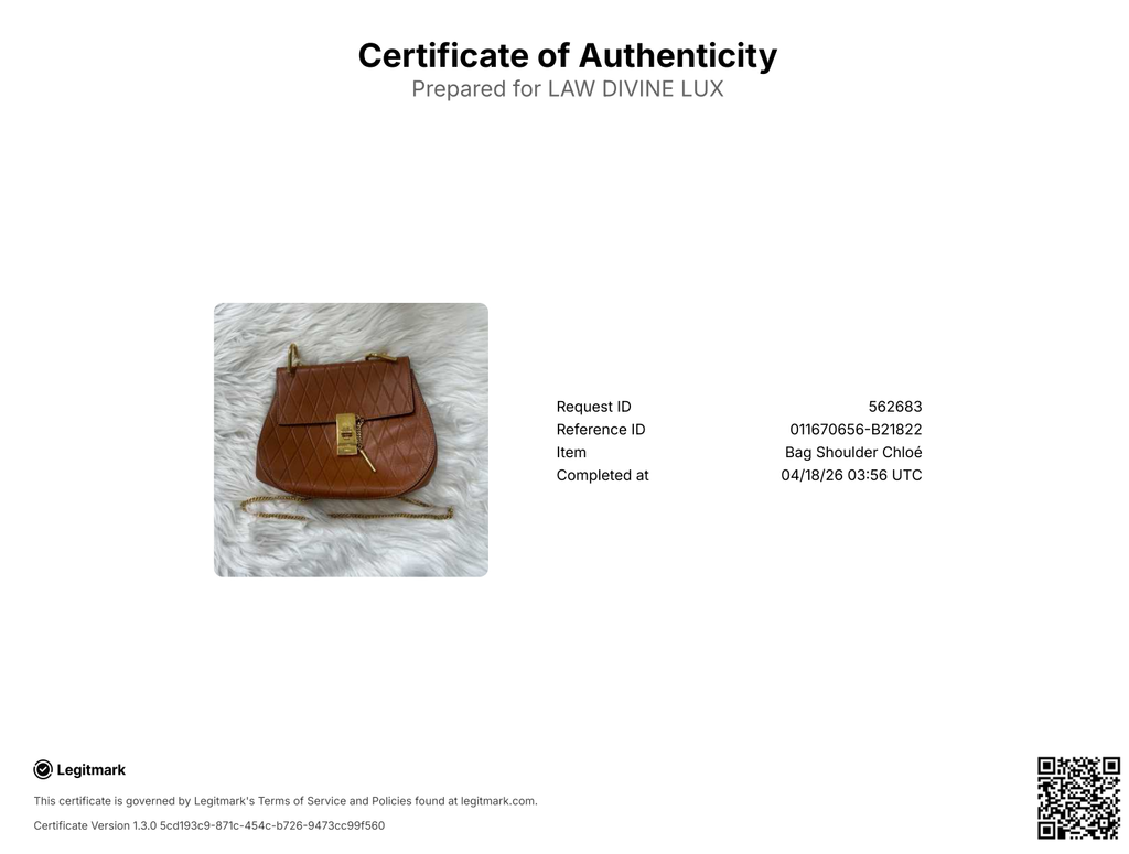 Drew Crossbody Bag Embossed Leather Small Twins B21822
