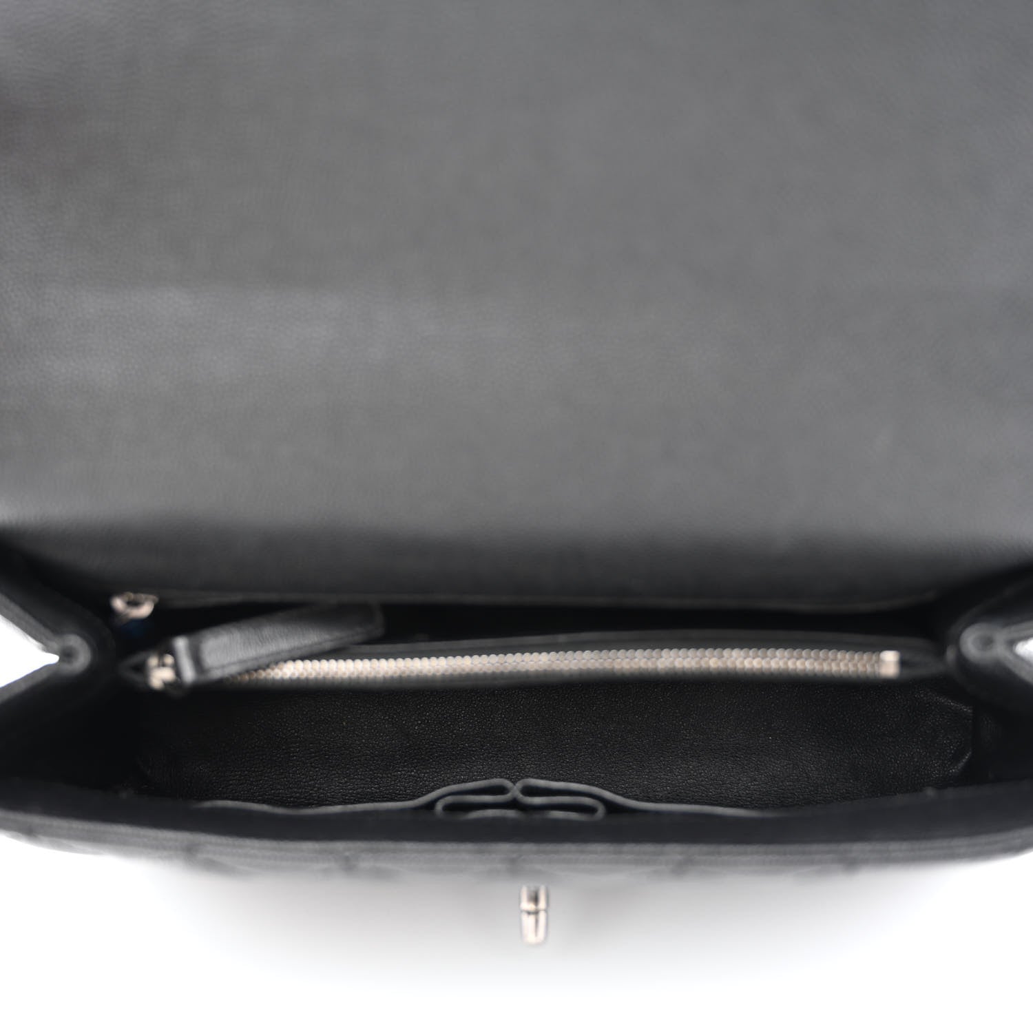 Caviar Lizard Quilted Medium Coco Handle Flap Black Burgundy Twins