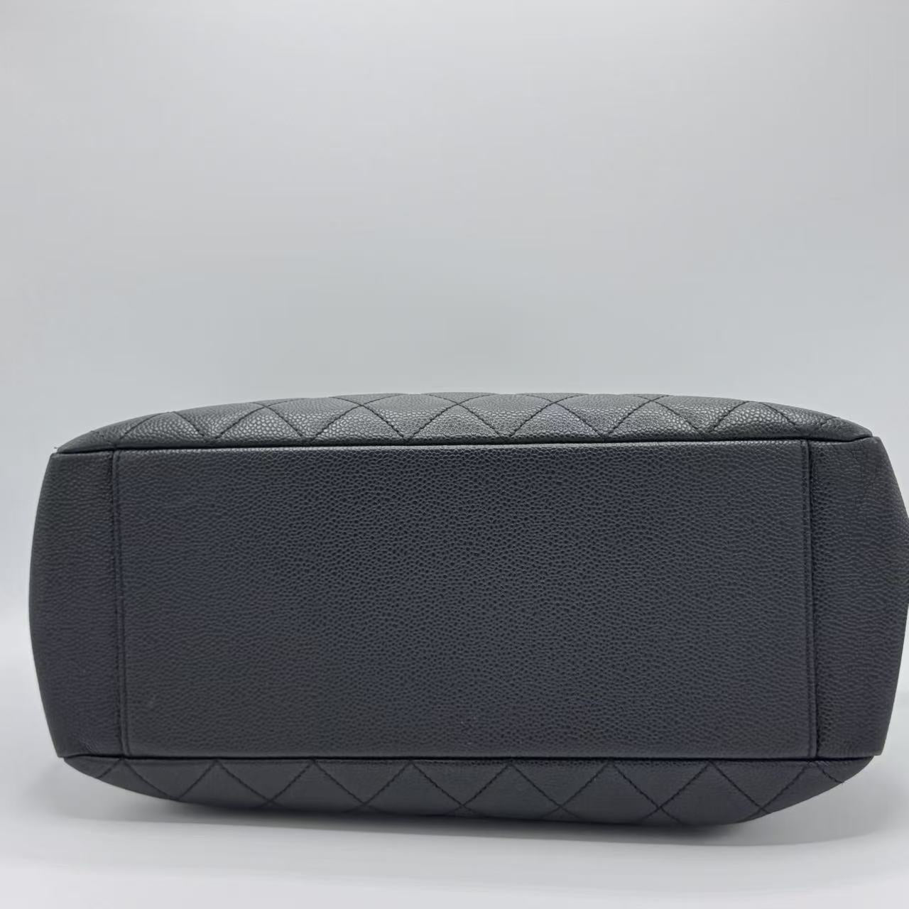 Chanel Grand Shopping Tote Quilted Caviar