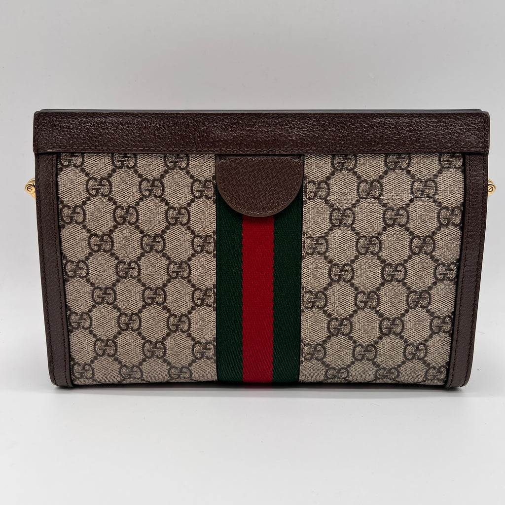Ophidia GG Web Shoulder Bag Small