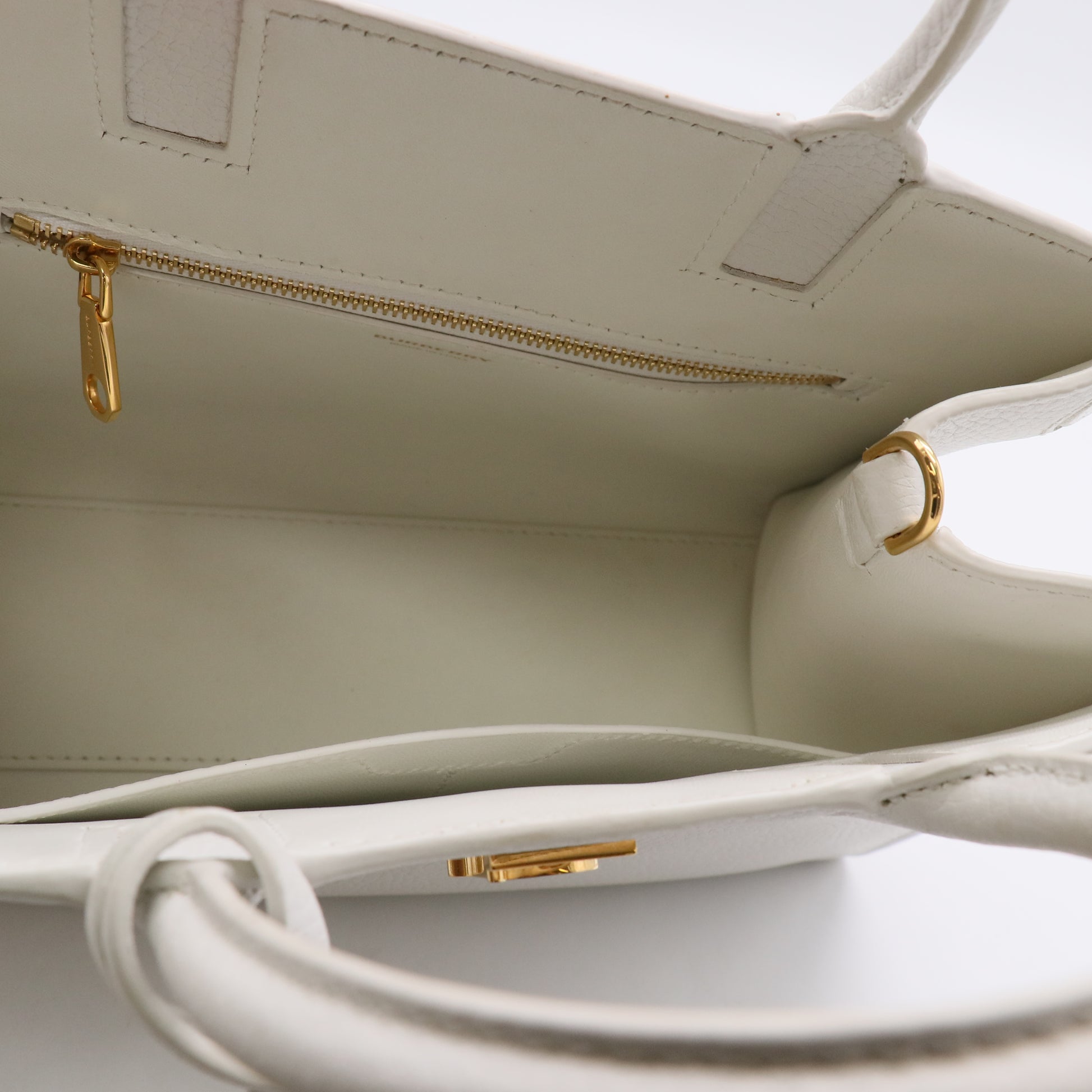 Burberry Grainy Calfskin Mini Frances Tote twins LDJ5775