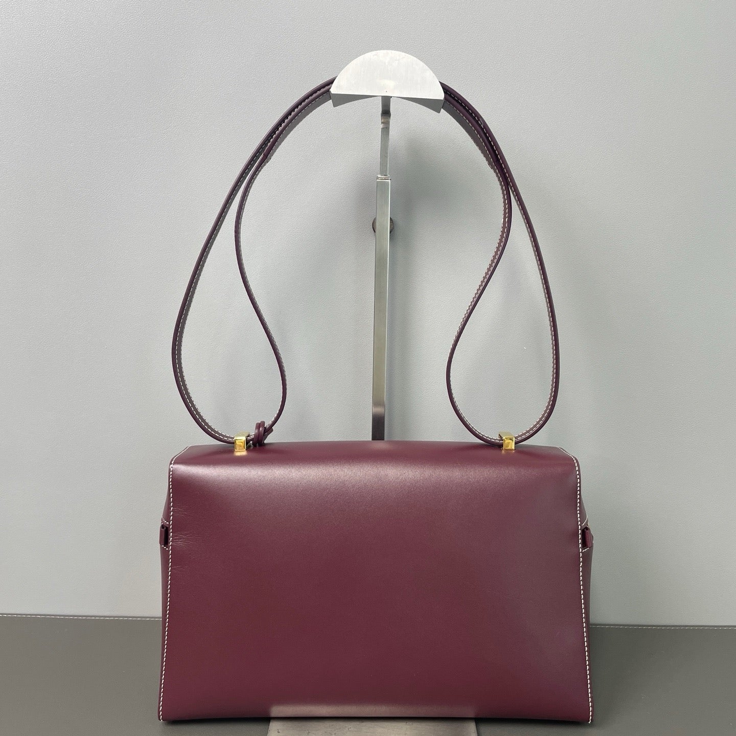 Newest Extra Bag L27 Smooth Calfskin Azuki Beans/Sun Gold Twins LDJ3480