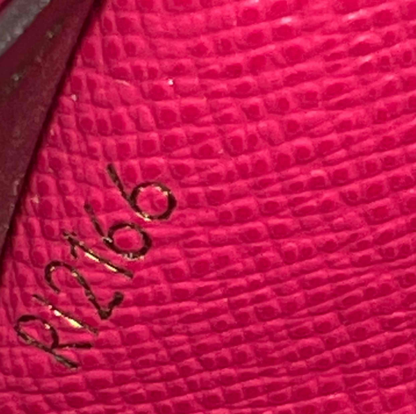 2012 Oblique Jacquard Emilie Wallet W23411