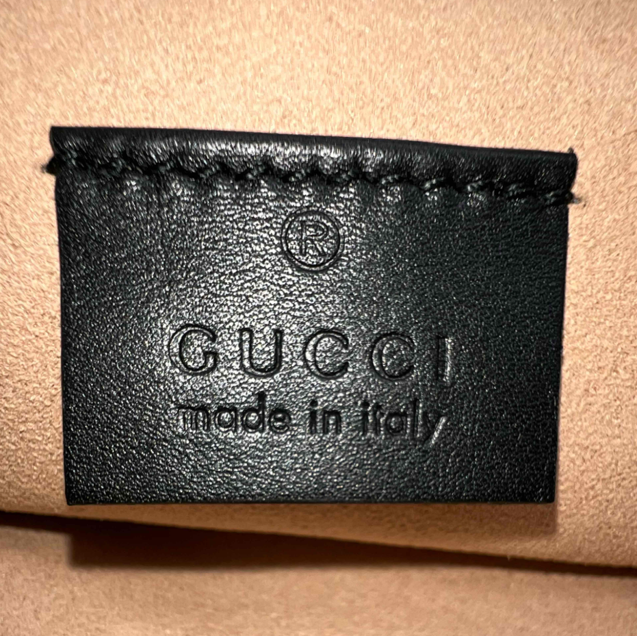 Gucci GG Marmont Matelassé Leather Portfolio Pouch W23233