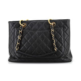 Chanel Grand Shopping Tote Quilted Caviar