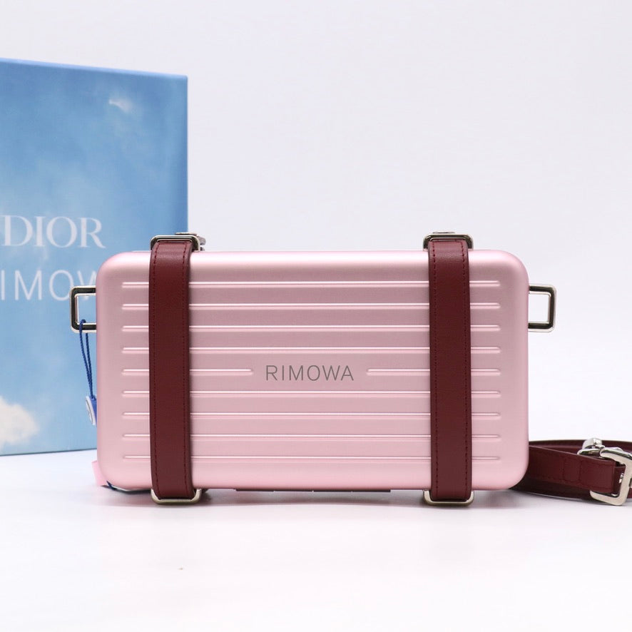 Dior x Rimowa Personal Clutch Aluminum Twins LDJ6842