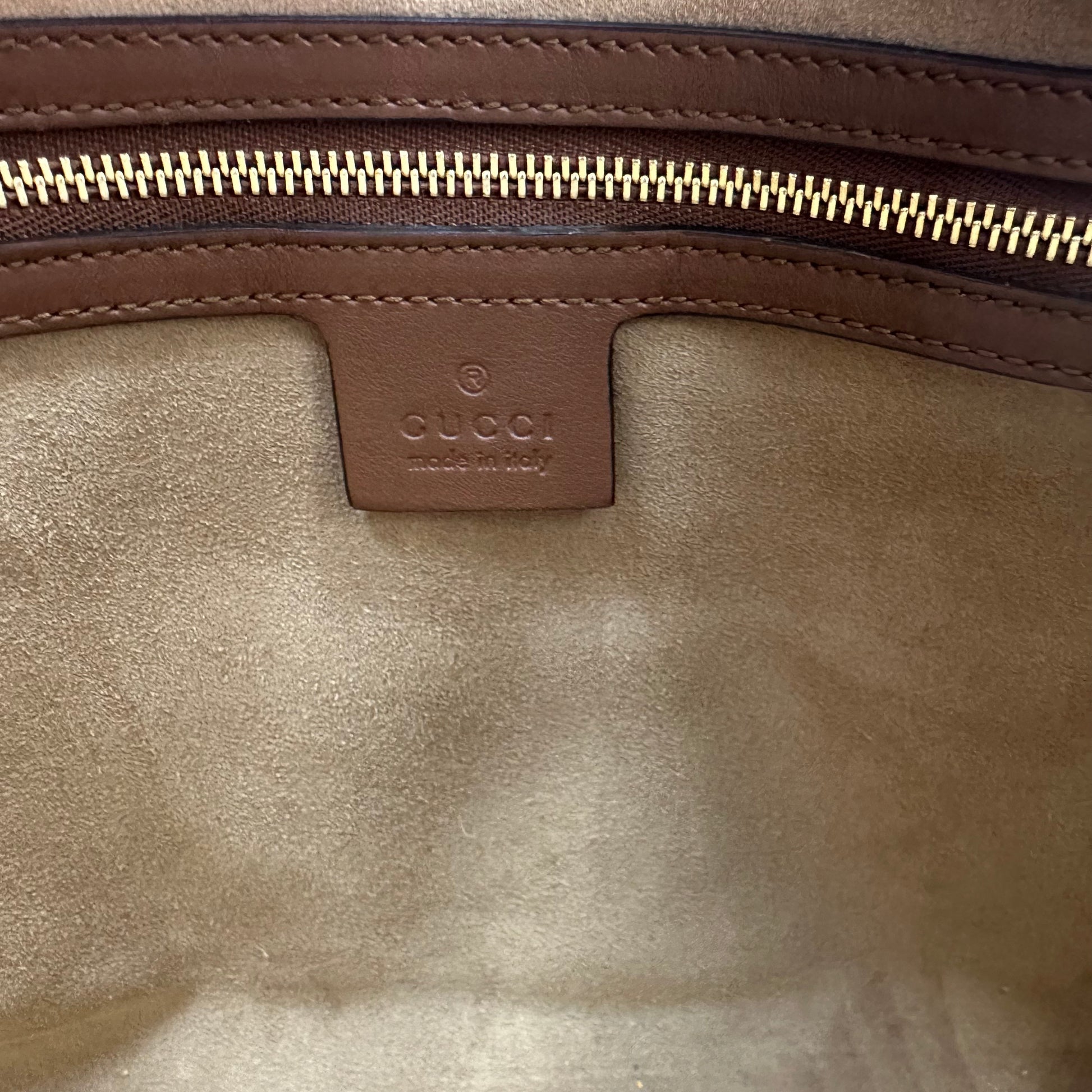 Padlock Chain Tote Guccissima Leather Medium twins