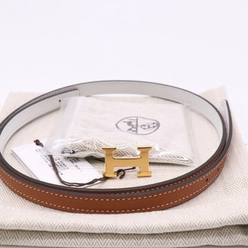 H Martelee belt buckle & Reversible leather strap twins LDJ5131