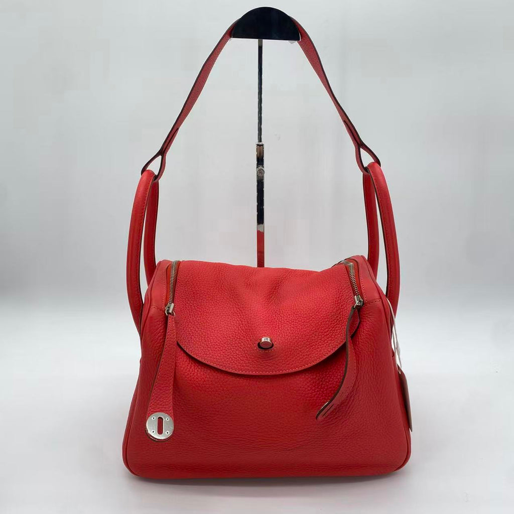 Hermès Lindy leather handbag
