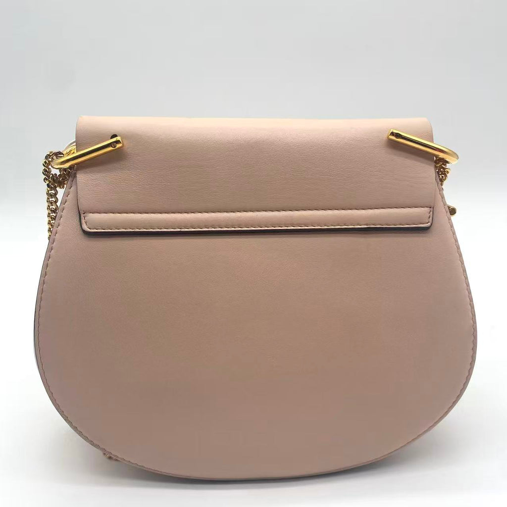 Suede and Leather Medium Drew Bag