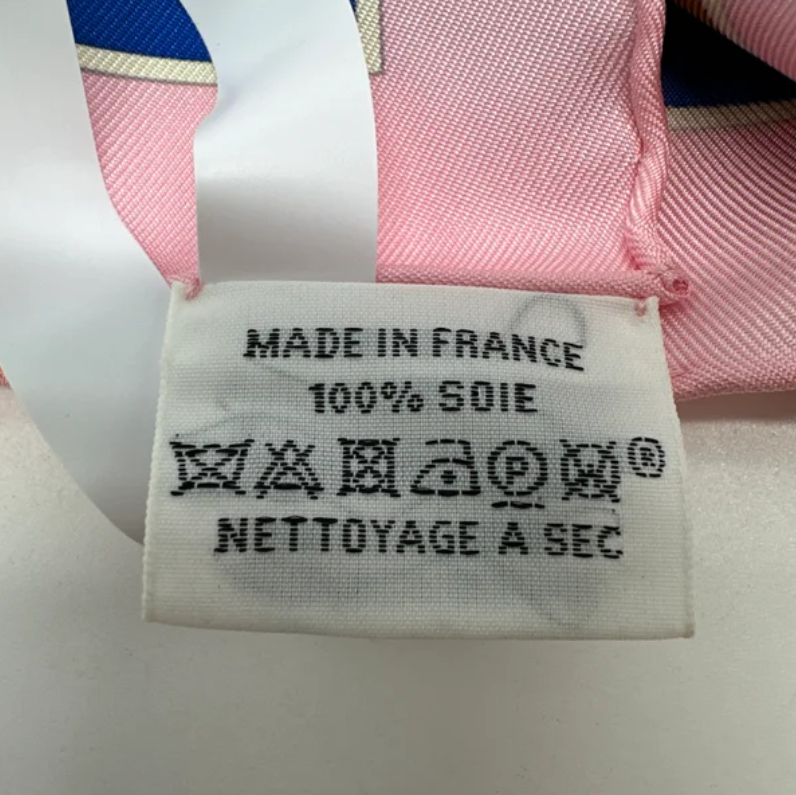 Hermes Silk Twill Scarf "Duo Cosmique" W23106