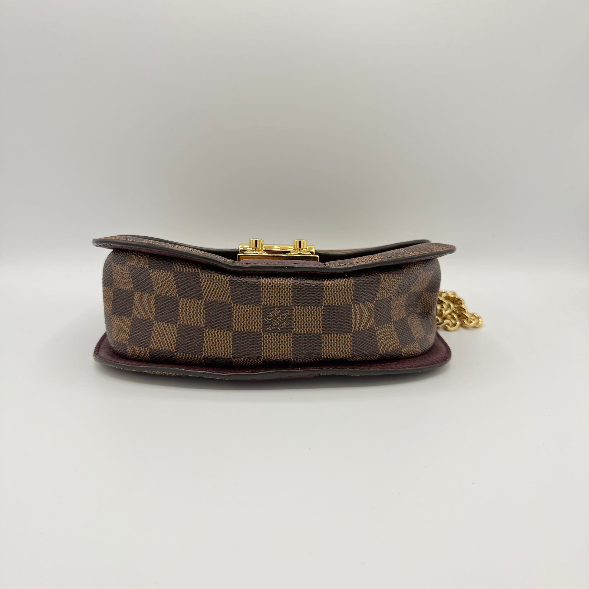 Wight Handbag Damier with Leather
