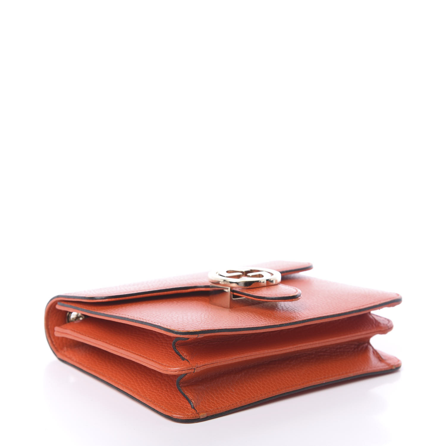 Interlocking Shoulder Bag Leather Small Twins