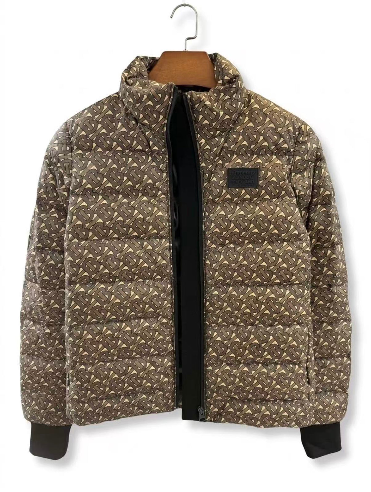Burberry Monogram Print Down Puffer Jacket Twins LDJ6824