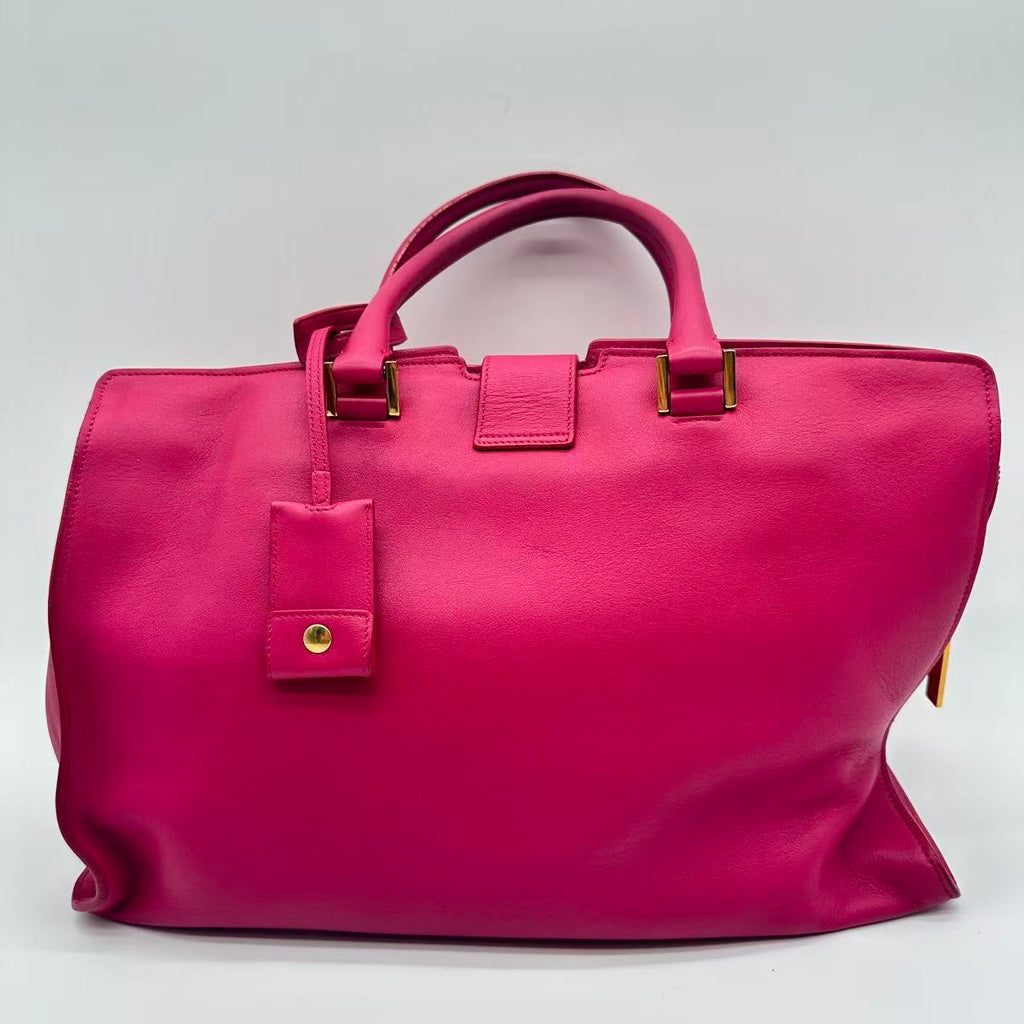 Leather Y Cabas Small