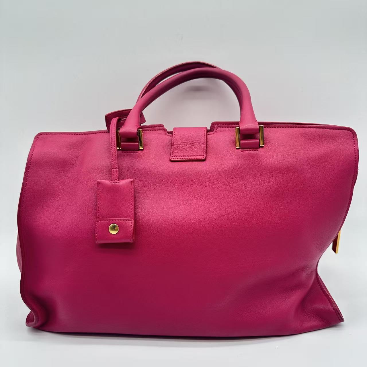 Leather Y Cabas Small