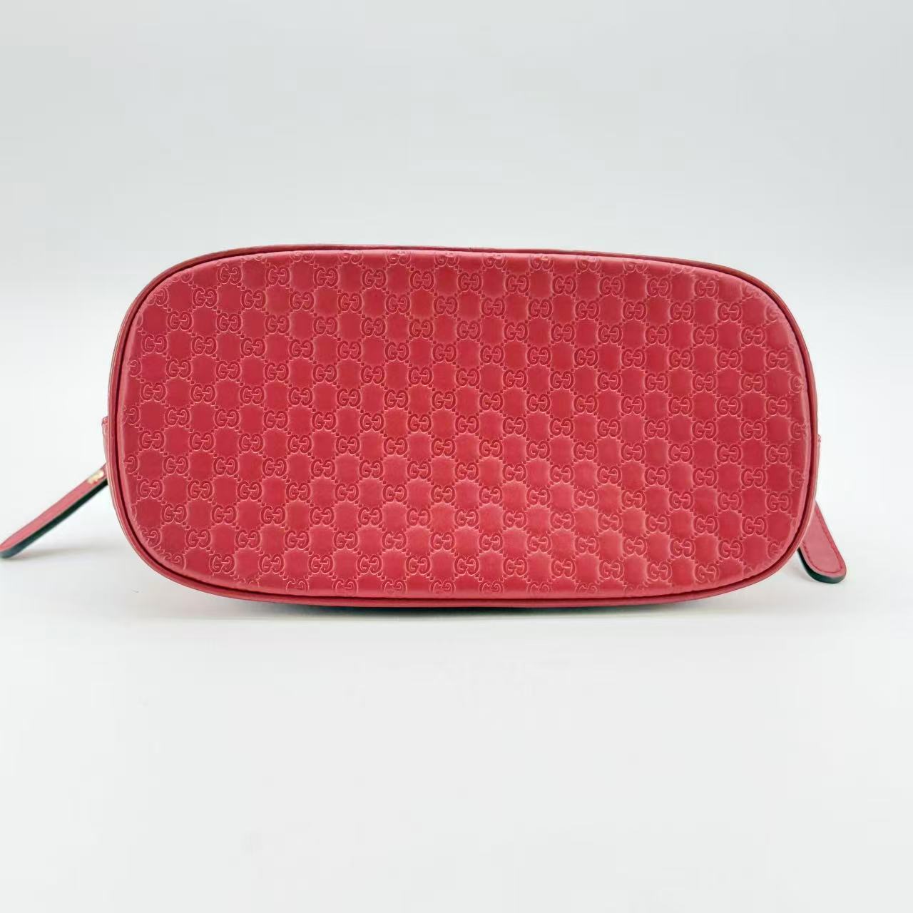 Convertible Dome Satchel Microguccissima Leather Mini