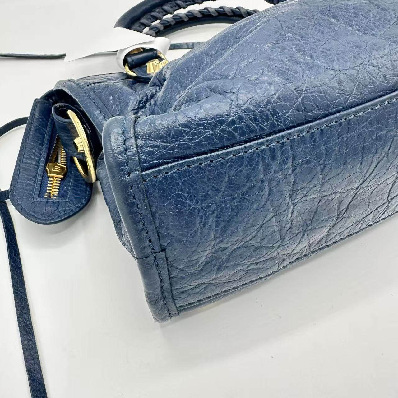 Blue City Classic Studs Bag Leather Mini LDM-1712