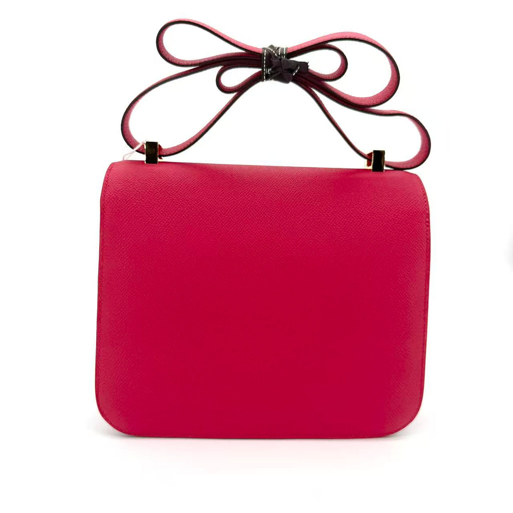 Constance 24 Bag Epsom Rose Extreme with Gold Hardware