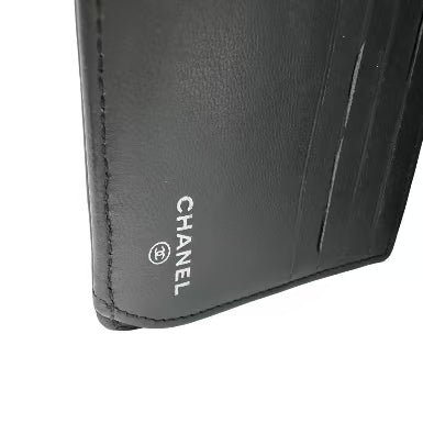 Caviar Long Leather CC French Purse Wallet - twins