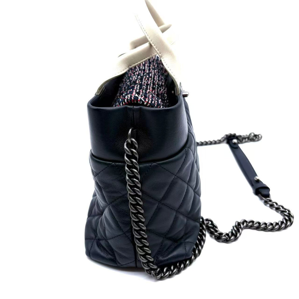 CC Crown Tote Quilted Leather Medium