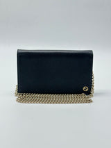 Gucci Betty Chain Wallet Leather