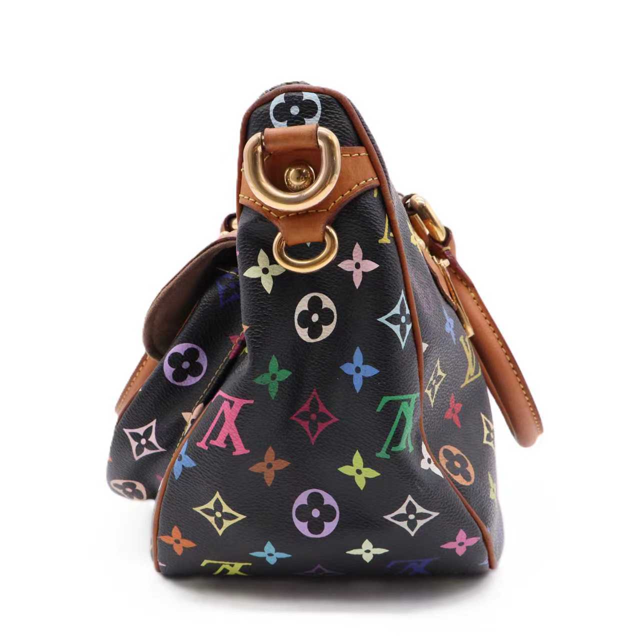 Louis Vuitton  Monogram Multicolor Rita Black twins