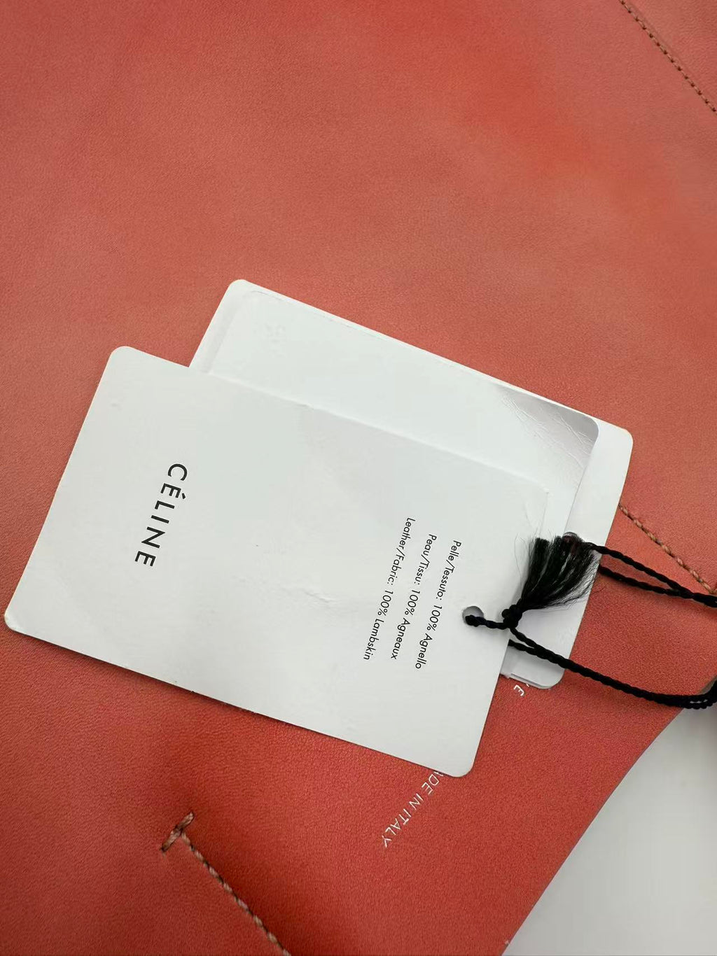 Leather Vertical Cabas