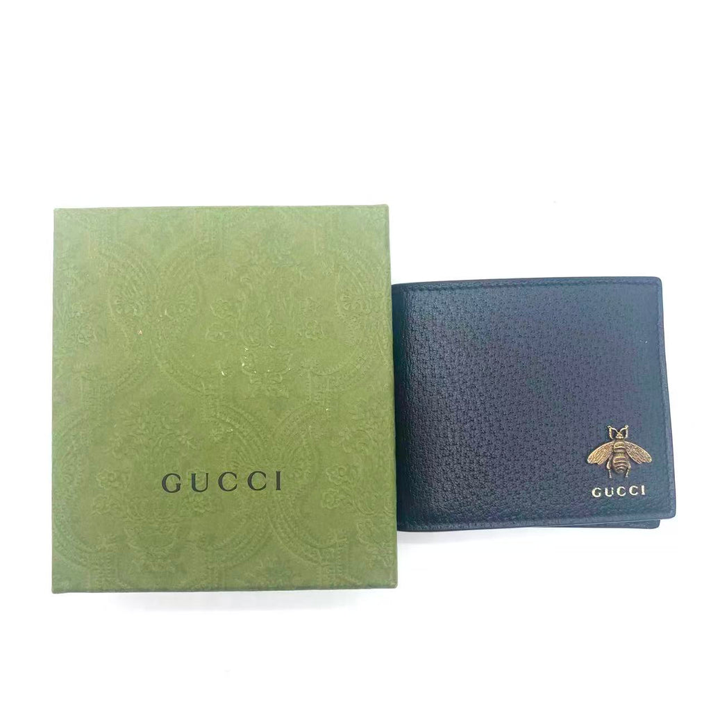 Animalier Bifold Wallet Leather Compact