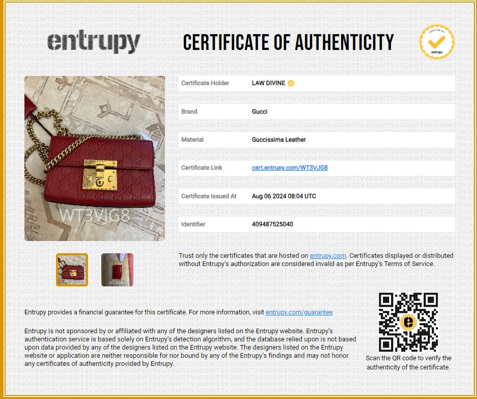 Guccissima Small Padlock Shoulder Bag Hibiscus Red
