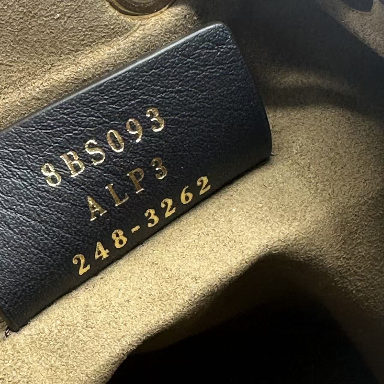 Mon Tresor Bucket Bag Zucca Embossed Leather Mini LDJ2427  Twins