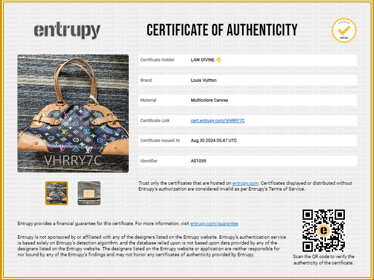 Louis Vuitton Monogram Multicolore Monogram Claudia