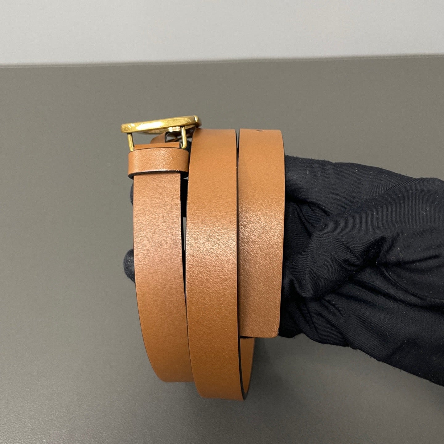 Saddle Belt Leather Thin 75 LDZ0093