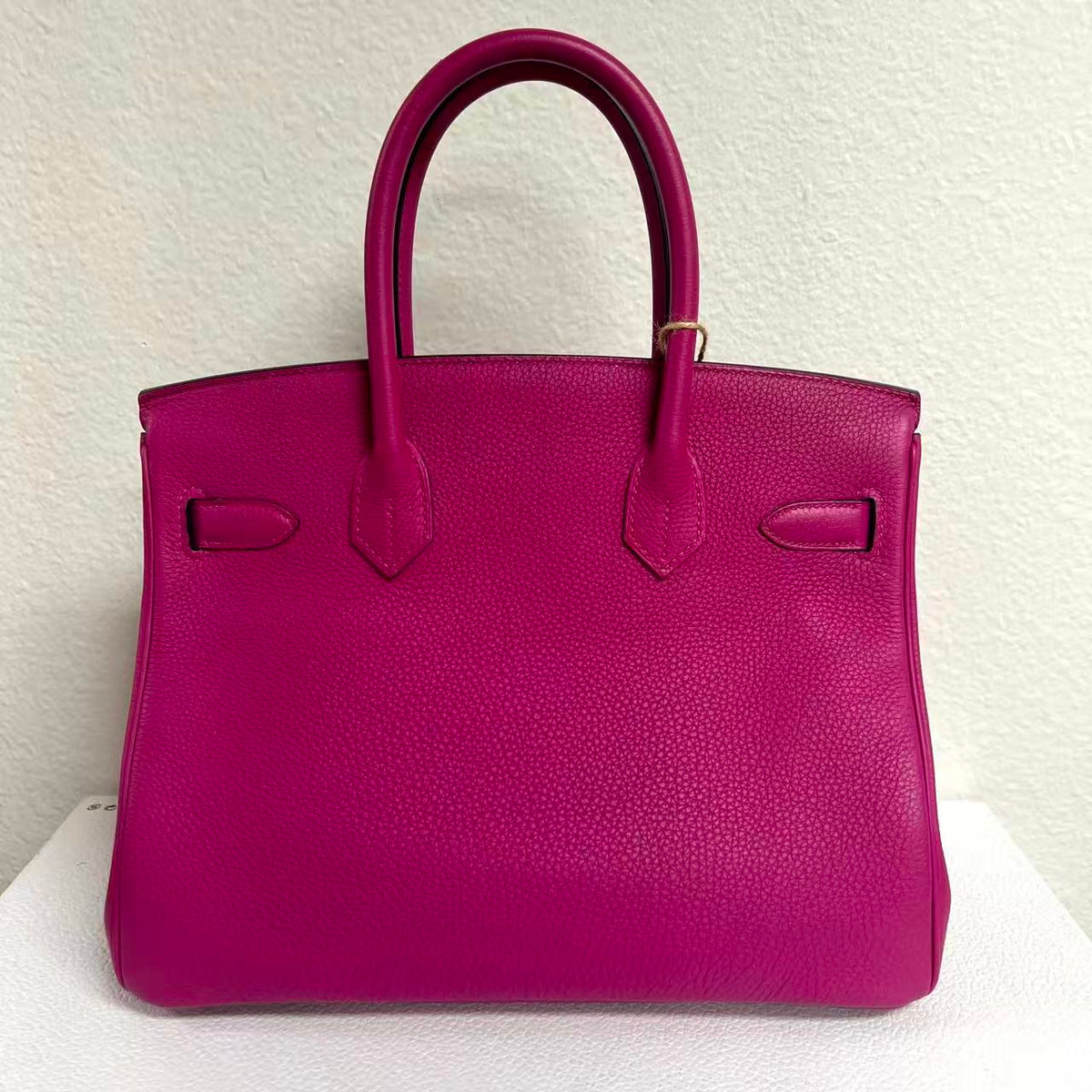 Birkin Handbag Rose Pourpre Togo with Palladium Hardware 30 LDM-1898