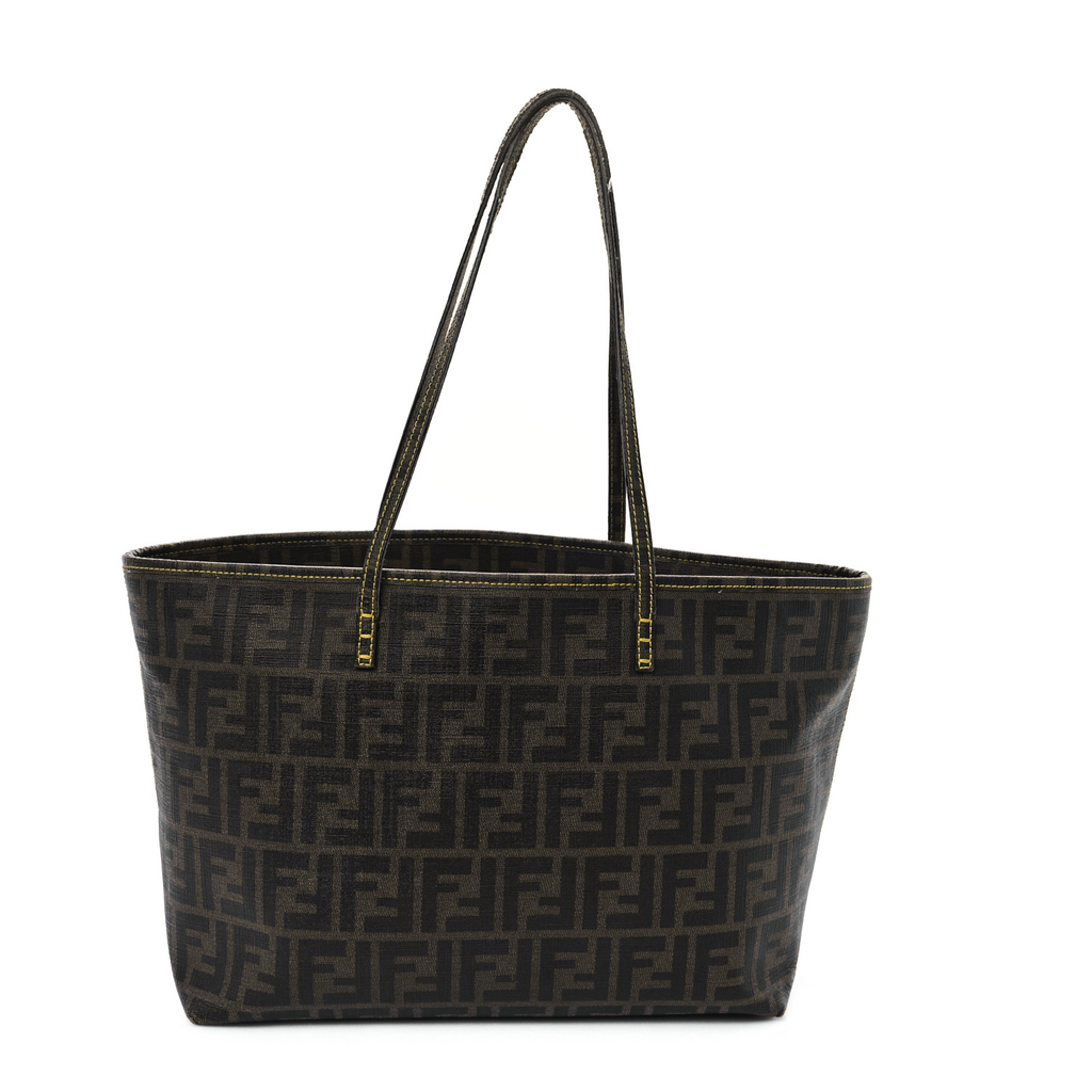 Roll Tote Zucca Coated Canvas Medium Twins