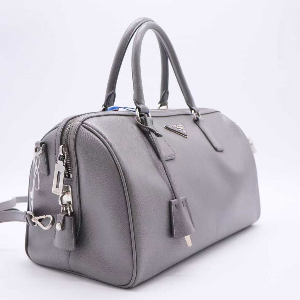 Saffiano Cuir Duffle Bag Twins