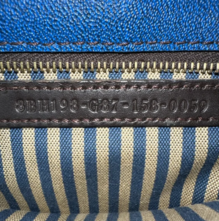 Fendi Zucca Print Canvas Medium Roll Tote Bag B24001