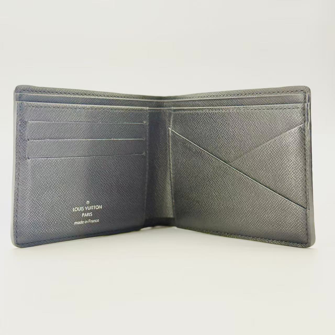 Multiple Wallet Damier Graphite