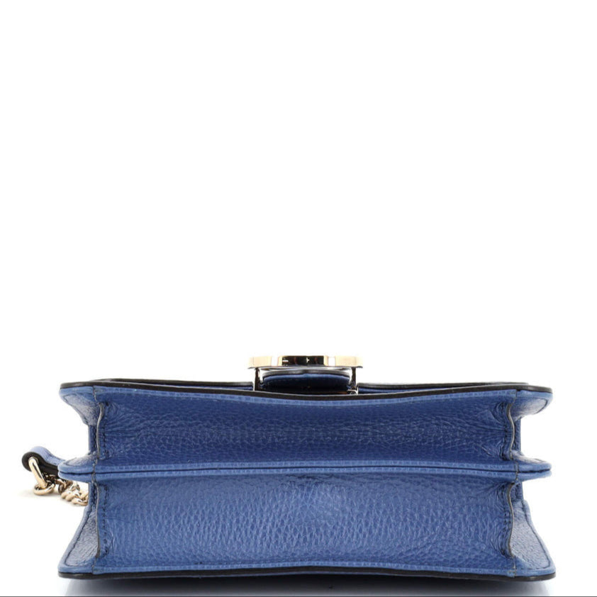 Interlocking Shoulder Bag Leather Small Twins