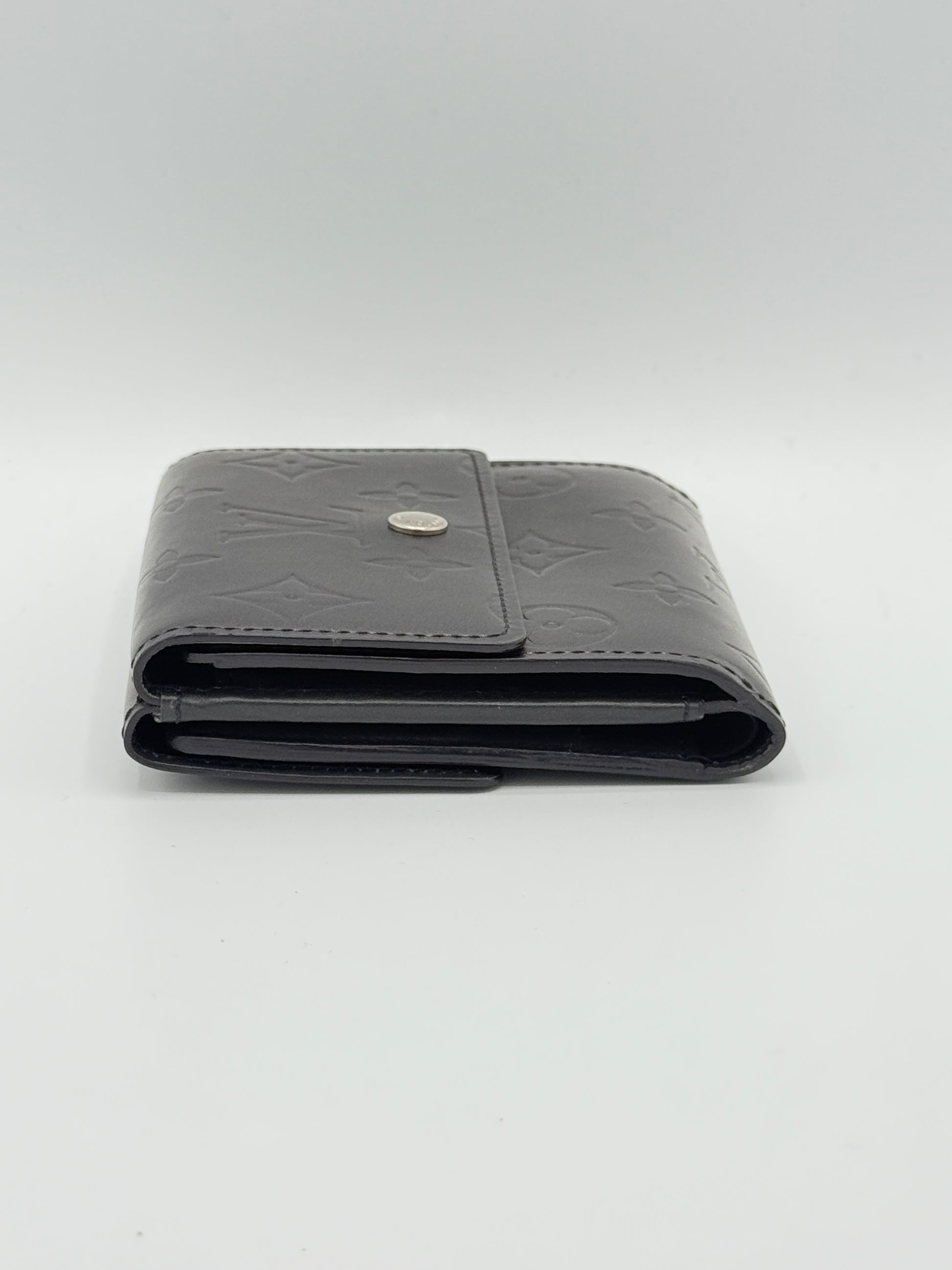 Mat Elise Wallet Monogram Vernis