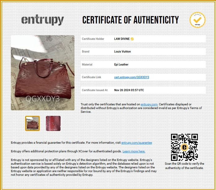Brea Handbag Epi Leather MM