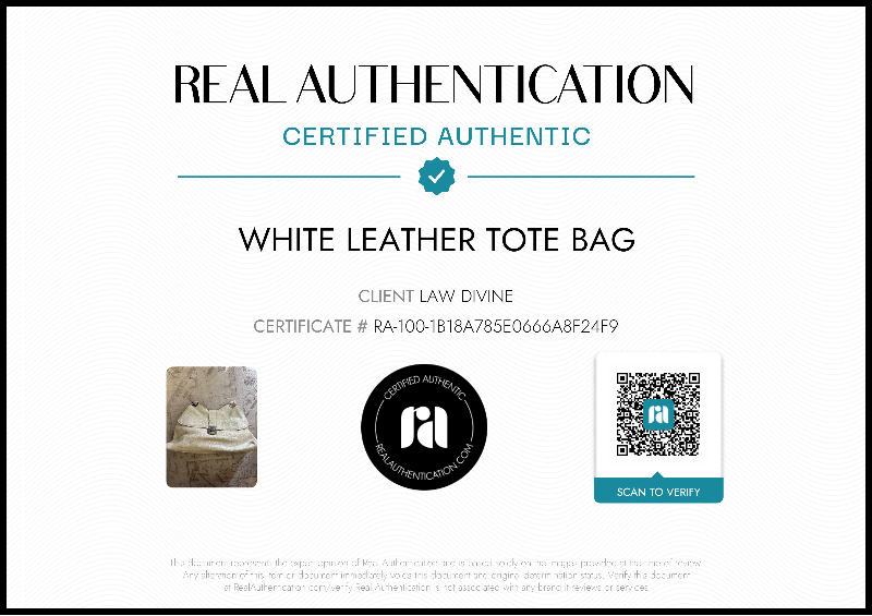 Off White Leather Pushlock Flap Top Handle Bag
