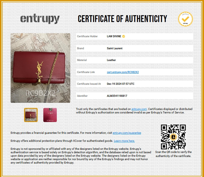 Classic Monogram Tassel Crossbody Bag Leather Medium