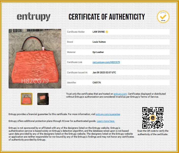 Epi Leather Cluny BB