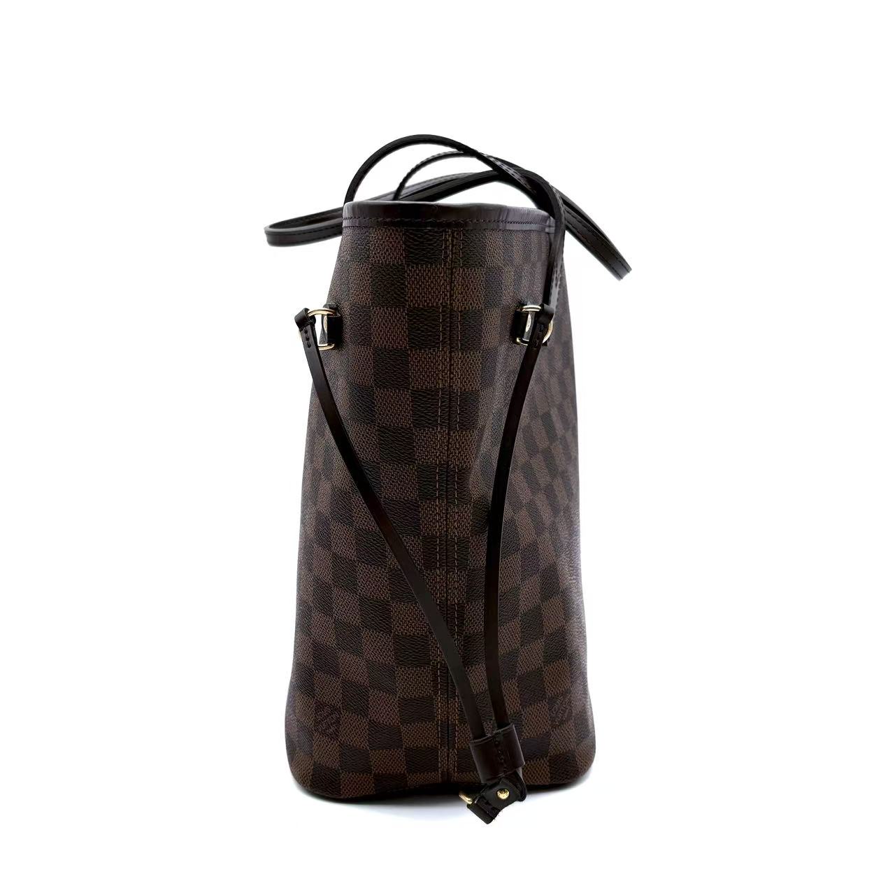 Damier Ebene Neo Neverfull MM with Pouch