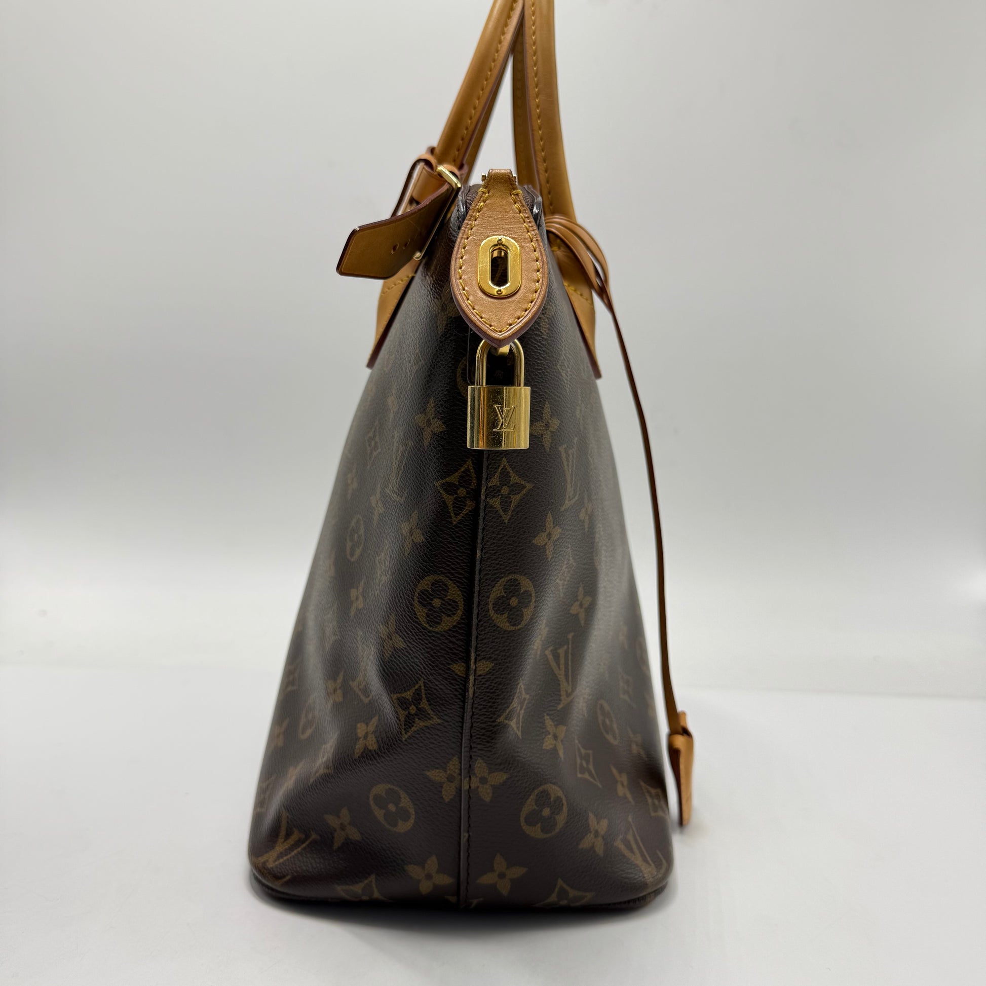 Lockit NM Handbag Monogram Canvas MM Twins