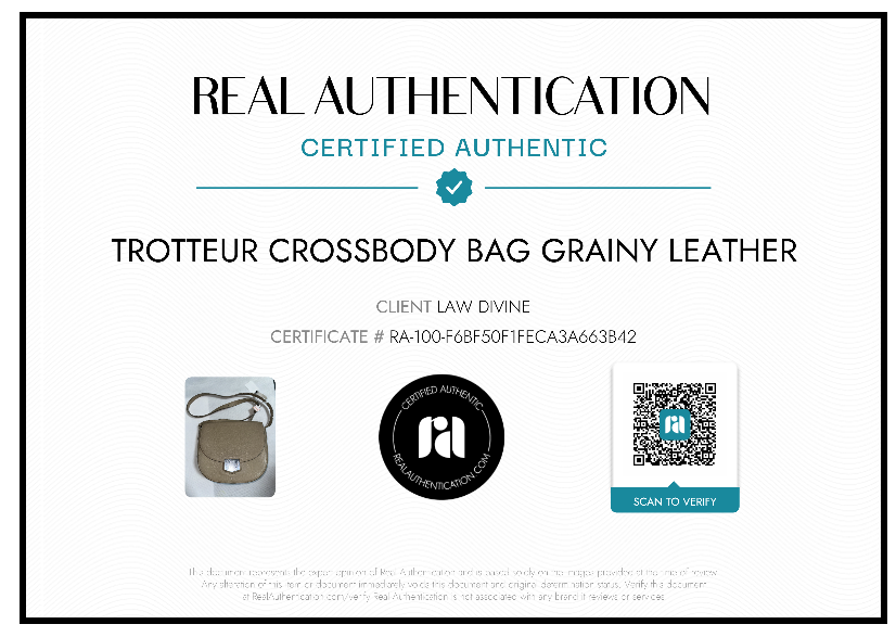 Trotteur Crossbody Bag Grainy Leather Medium