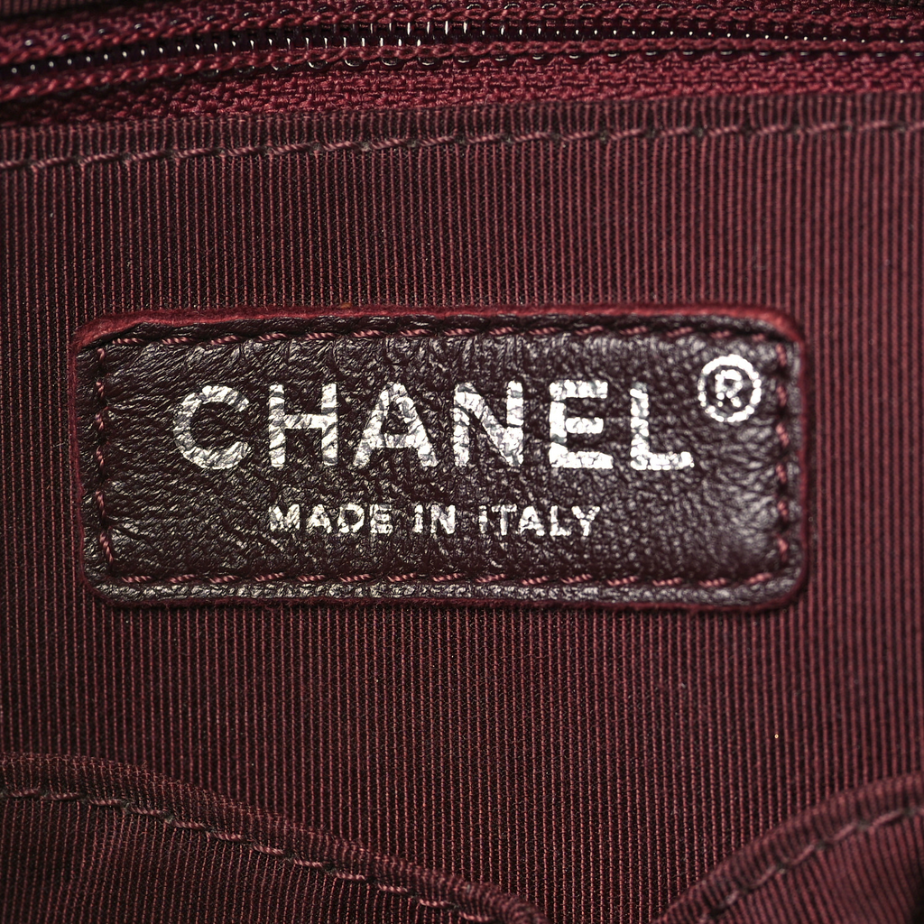 Drawstring CC Flap Backpack Quilted Lambskin Small Twins
