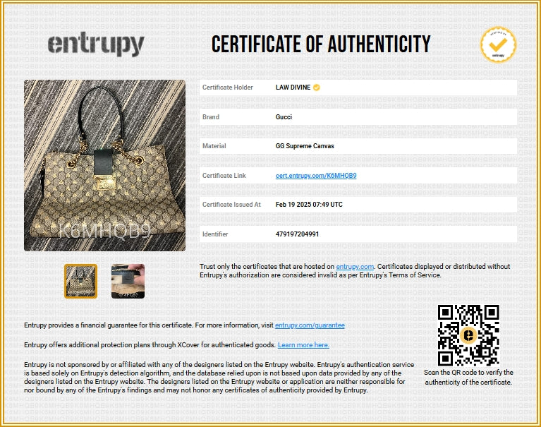 GG Supreme Padlock Medium